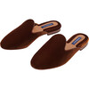 Women's The Loafer Mule, Rust Velvet - Loafers - 1 - thumbnail