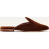 Women's The Loafer Mule, Rust Velvet - Loafers - 2