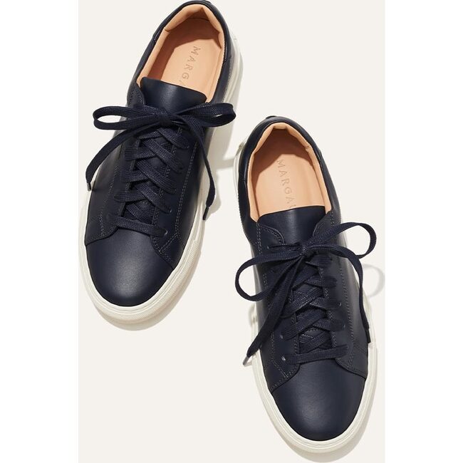 Women's The Sneaker, Navy Calf - Sneakers - 4