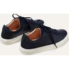 Women's The Sneaker, Navy Calf - Sneakers - 5
