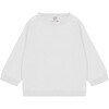 Thin Merino Sweater, White - Sweaters - 1 - thumbnail