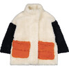 Fleece Jacket, Tricolor - Jackets - 1 - thumbnail
