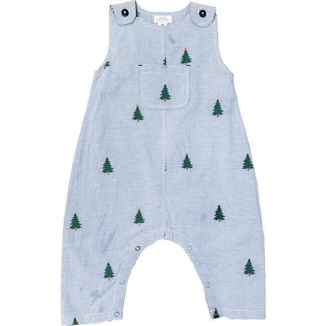 Noah Jumper With Snap Closure, Tree Embroidery