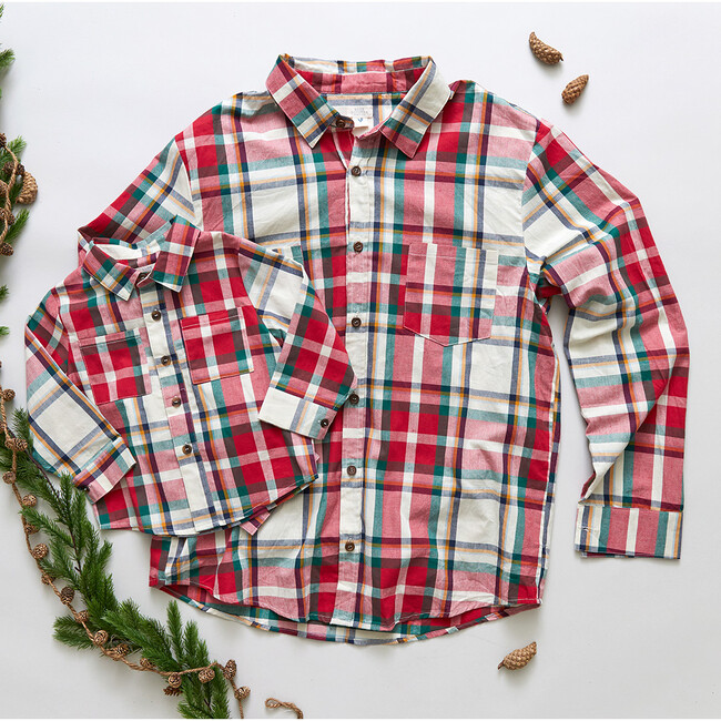 Jack Shirt, Holiday Tartan - Shirts - 5