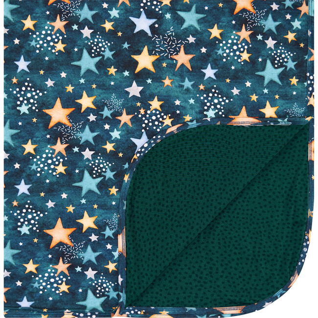 Rogan Double Sided Patoo & Lovey Set, Navy - Blankets - 2