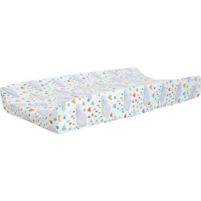 Briella Pad Cover, Blue - Crib Sheets - 1