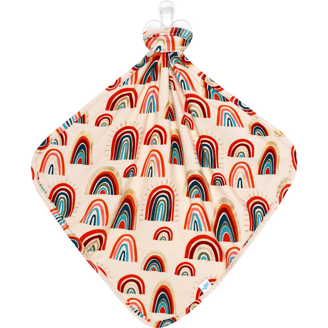 Double Sided Patoo & Lovey Set, Beige - Blankets - 3