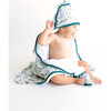 Briella Ruffled Hooded Towel, Blue - Towels - 3 - thumbnail
