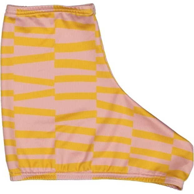 Funny Stripes Skate Covers, Pink Yellow