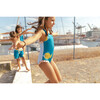 Under The Sea One Piece Swimsuit, Blue - One Pieces - 3