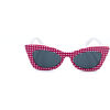 Sadie Ginhgam Sunglass, Pink - Sunglasses - 1 - thumbnail