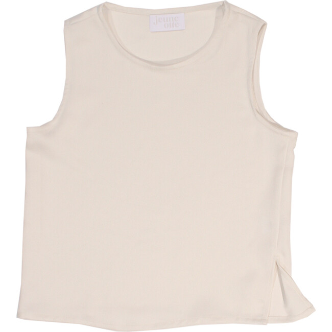 Feist Tank, Cream - Blouses - 1