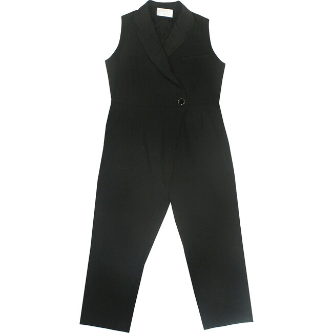 Jones Jumpsuit, Black - Rompers - 1