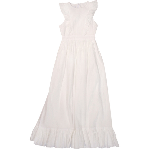 Loretta Dress, Cream - Jeune Otte Dresses | Maisonette