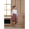 Carter Skirt, Red & Blue - Skirts - 2