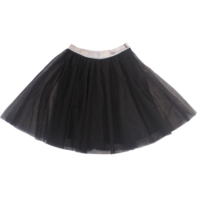 Courtney Skirt, Black & Silver - Skirts - 1