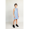 Nico Dress, Blue & White - Dresses - 3