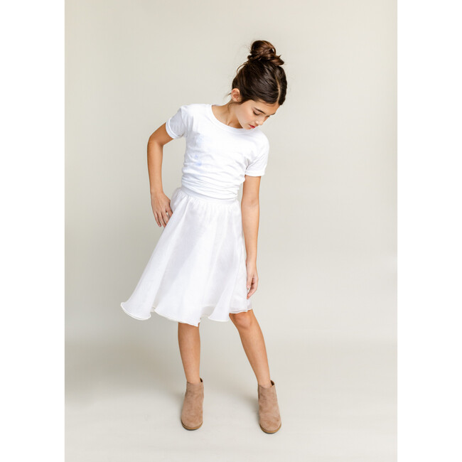 Vera Skirt, White - Skirts - 3