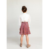 Carter Skirt, Red & Blue - Skirts - 4