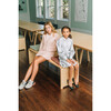 Waylon Dress, Cream & Navy - Dresses - 2