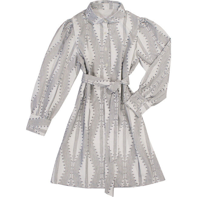 Waylon Dress, Cream & Navy - Dresses - 3