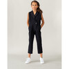 Jones Jumpsuit, Black - Rompers - 3