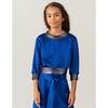 Neptune Sweatshirt, Royal Blue - Blouses - 4