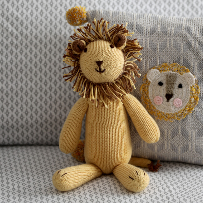 Plush Lion, Yellow - Plush - 2