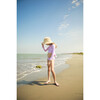 Alessia Long Sleeve Two-Piece Swimsuit, Pink Square - Two Pieces - 5