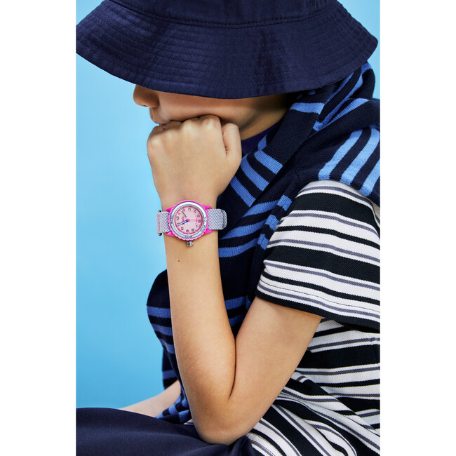 Blok 33 Watch, Fuchsia & Magenta - Watches - 5