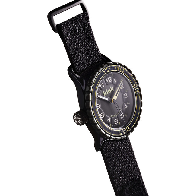 Blok 33 Watch, Jet Black & Sand - Watches - 4