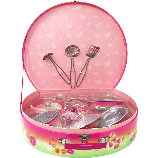 Rainbow Butterfly Cooking Set In Carry Case - Costumes - 3