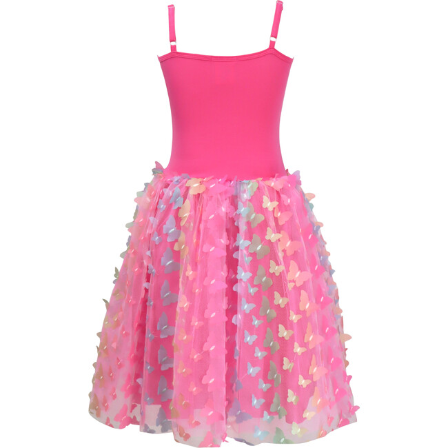 Rainbow Butterfly Dress Hot Pink size 5-6 - Costumes - 3