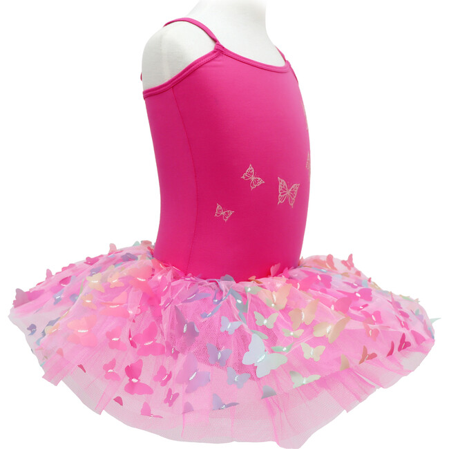 Rainbow Butterfly Tutu Hot Pink size 5-6 - Costumes - 2