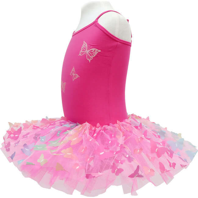 Rainbow Butterfly Tutu Hot Pink size 5-6 - Costumes - 4