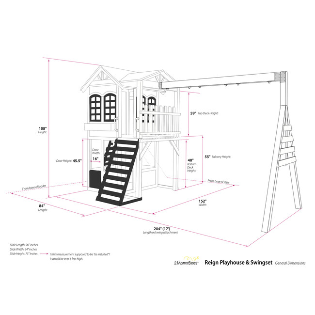 Reign Two Story Playhouse - Playhouses - 10