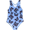 Not Too Basic Just Fly Sleeveles One-Piece Swimsuit, Purple - One Pieces - 1 - thumbnail