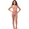 Irreversible Tulips One-Piece Swimsuit, Red - One Pieces - 2