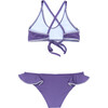 D-Tails Full Covered Bikini, Purple - Two Pieces - 3