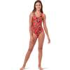 Not Too Basic Leo Butterfly One-Piece Swimsuit, Red - One Pieces - 2