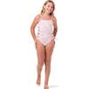 Collateral Damage All Smiles One-Piece Swimsuit, Pink - One Pieces - 2