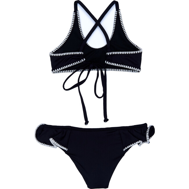 D-Tails Full Covered Bikini, Black - Two Pieces - 3