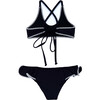 D-Tails Full Covered Bikini, Black - Two Pieces - 3 - thumbnail