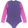 Scooba Doo Peri Full Sleeve One-Piece Swimsuit, Purple - One Pieces - 3