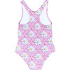 Not Too Basic Crochet One-Piece Swimsuit, Baby Pink - One Pieces - 3