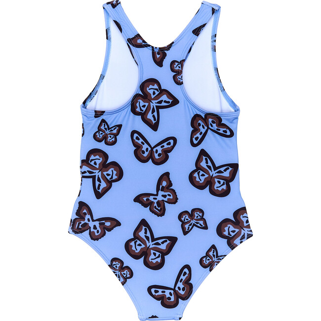 Not Too Basic Just Fly Sleeveles One-Piece Swimsuit, Purple - One Pieces - 4
