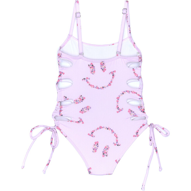 Collateral Damage All Smiles One-Piece Swimsuit, Pink - One Pieces - 3