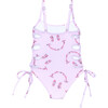 Collateral Damage All Smiles One-Piece Swimsuit, Pink - One Pieces - 3