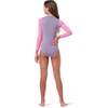 Scooba Doo Peri Full Sleeve One-Piece Swimsuit, Purple - One Pieces - 4