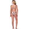 Two Faced Leo Butterfly Full Covered Bikini, Pink - Two Pieces - 4
